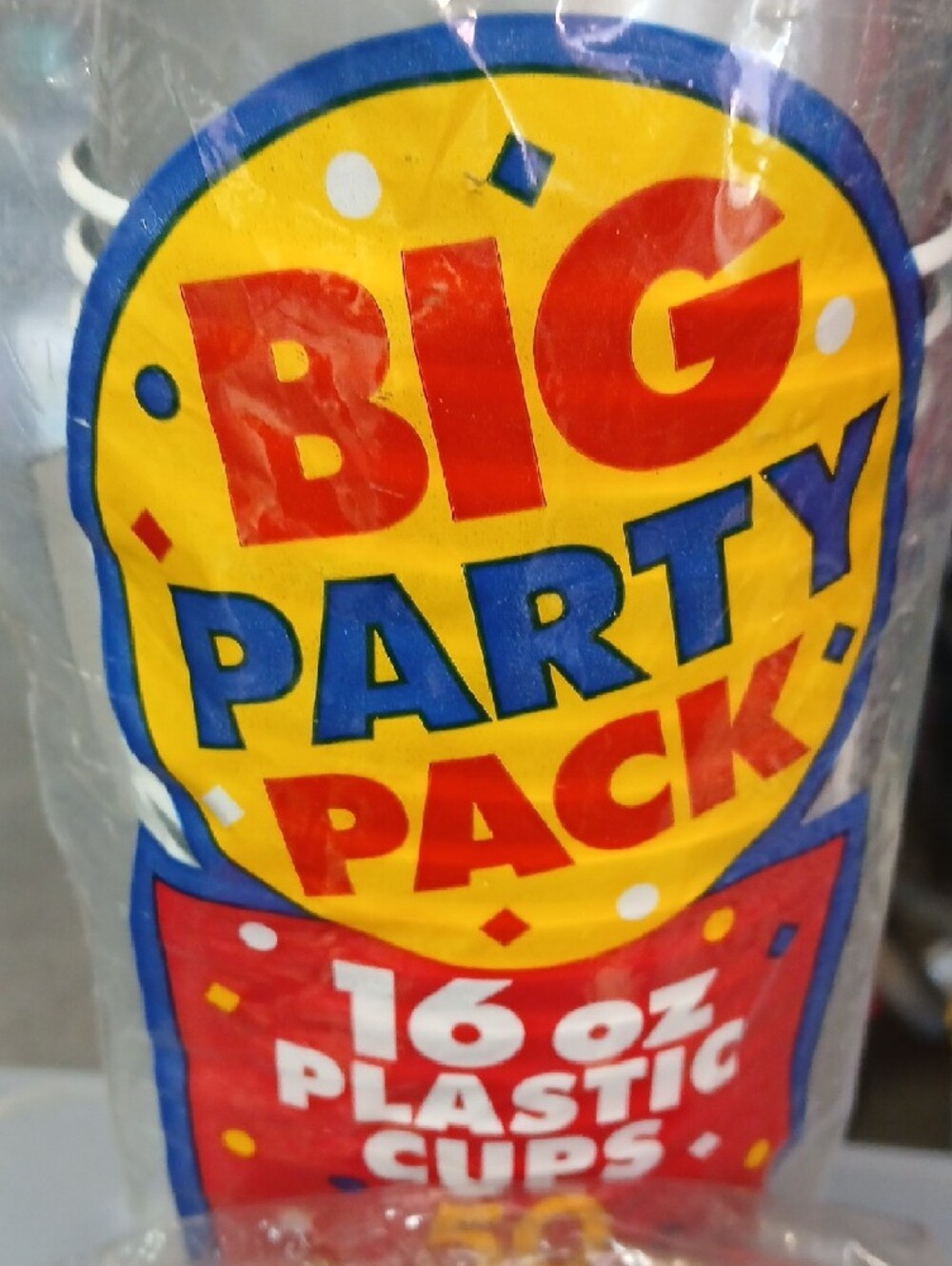 Solo Red 16 oz Disposable Plastic Party Cups - Big Party Pack - Picture 2 of 6